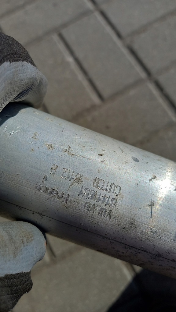 фото №4, Труба интеркулер 31411651 volvo s60 s80 xc60 v40