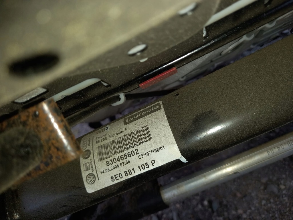 фото №5, Передній лівий сидіння audi a4 b6 kombi