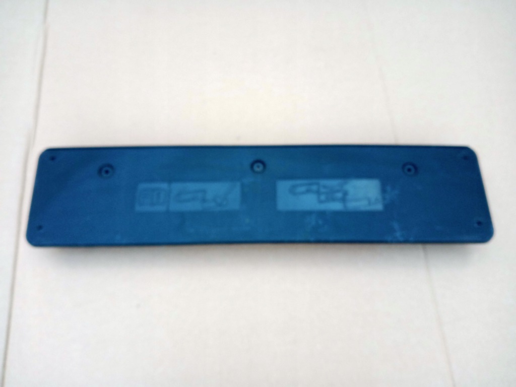 фото №1, Mercedes amg w214 підкладка рамка номерного знака реєстраційний