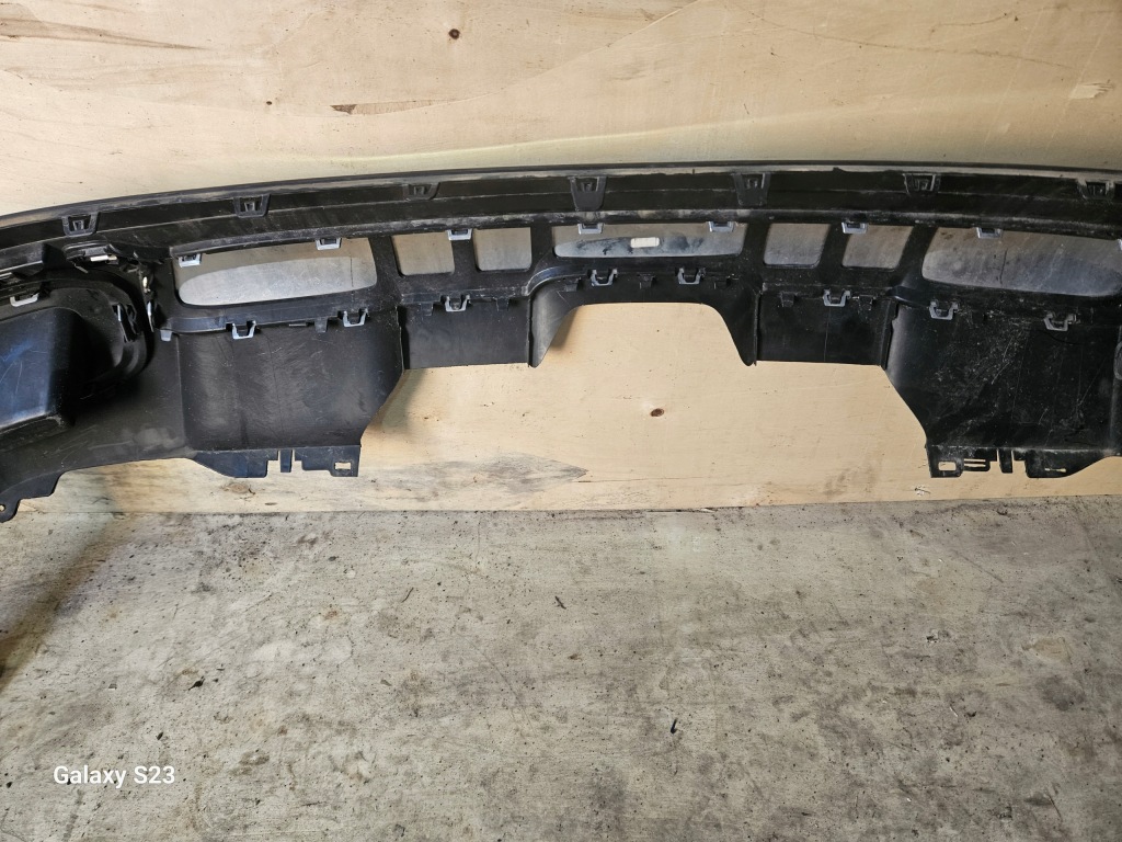 фото №7, Накладка бампера задняя задняя диффузор спойлер mercedes w167 gle