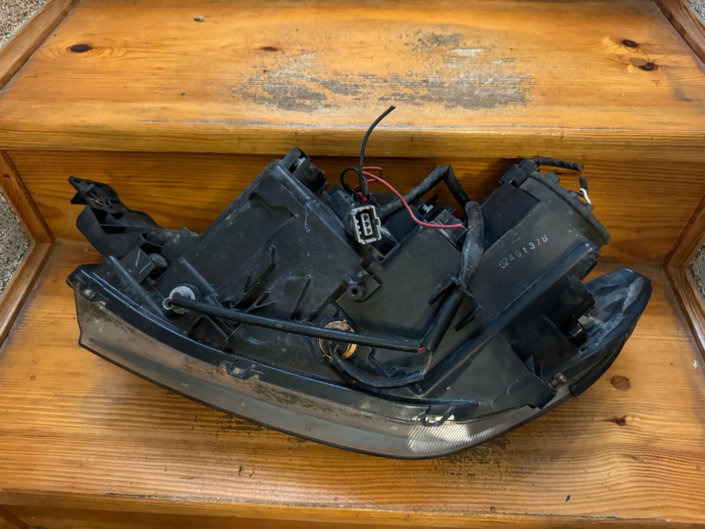 фото №6, Mitsubishi outlander i lift лампа передняя europa оригинал