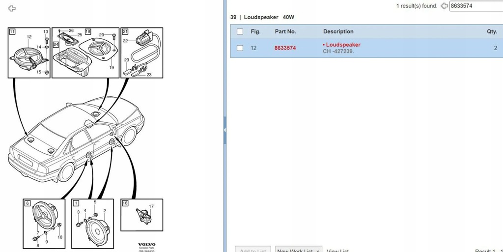 фото №5, Volvo v70 2002 динамики