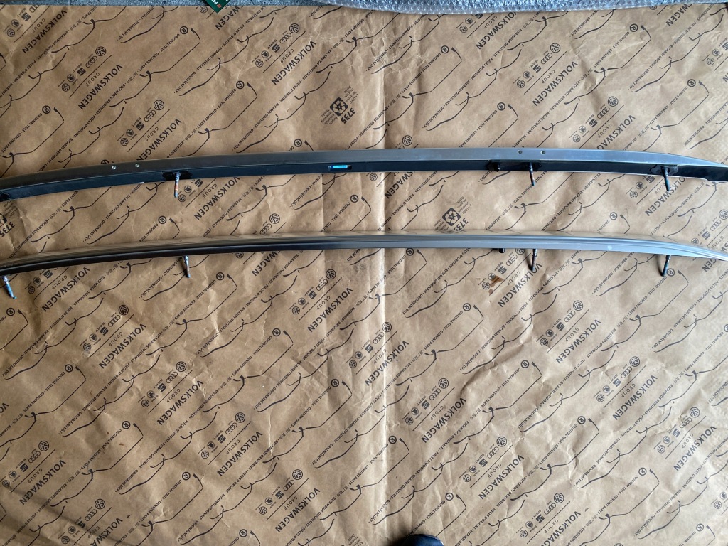 Купить 2× audi q3 83a рейлинги кровельные 83a860021b 83a860022b 83a 860 021 b 83a 860 022