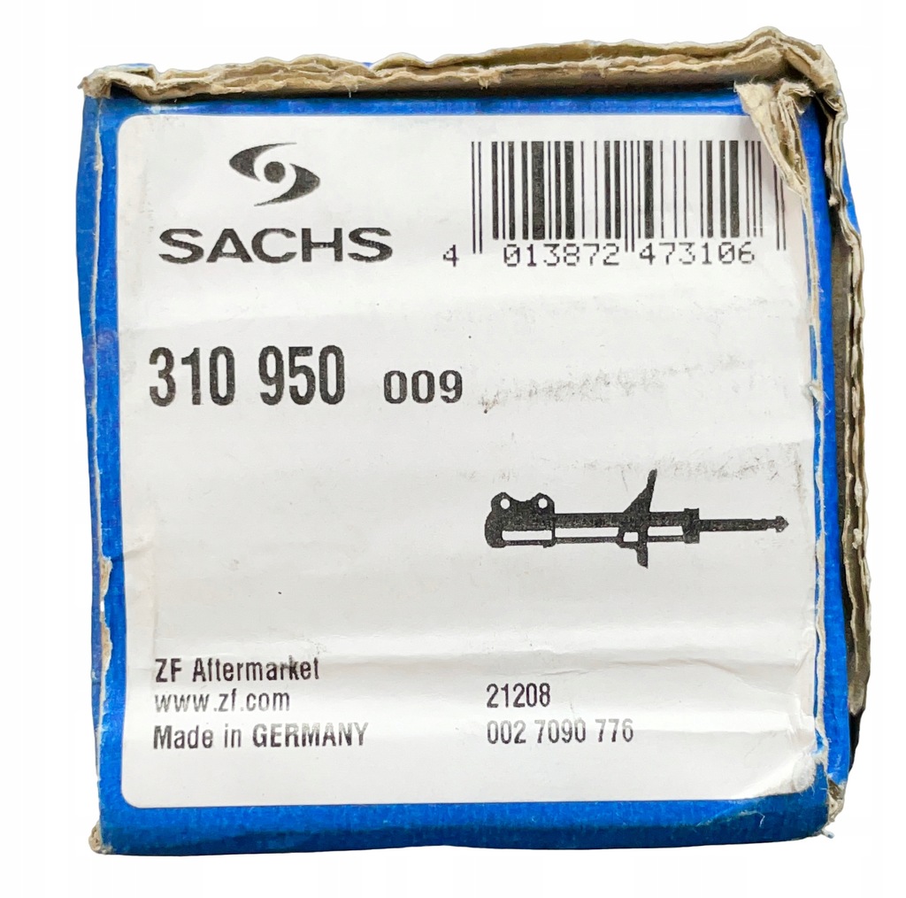 фото №15, 2x sachs амортизатор задня подушки безпеки відбійники do vw golf vi skoda octavia ii