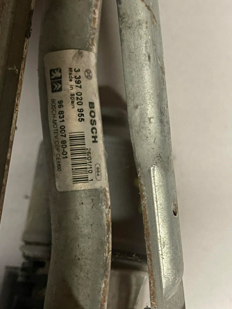 фото №8, Механизм моторчик дворник перед __ citroen berlingo___ iii 08-15___