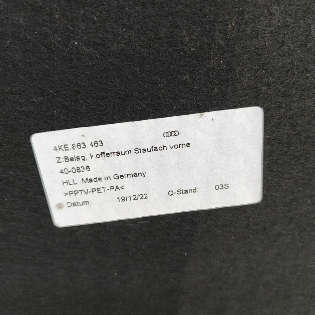 фото №6, Audi q8 2023 обшивка багажника