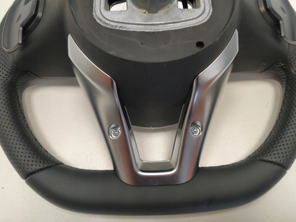 фото №12, Nowa mercedes cla w117 a w176 w218 повітропровід пелюстки перемикання шкіра czarna nić