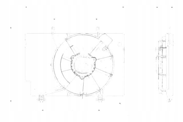 фото №2, Вентилятор радіатора з корпус ford b-max fiesta