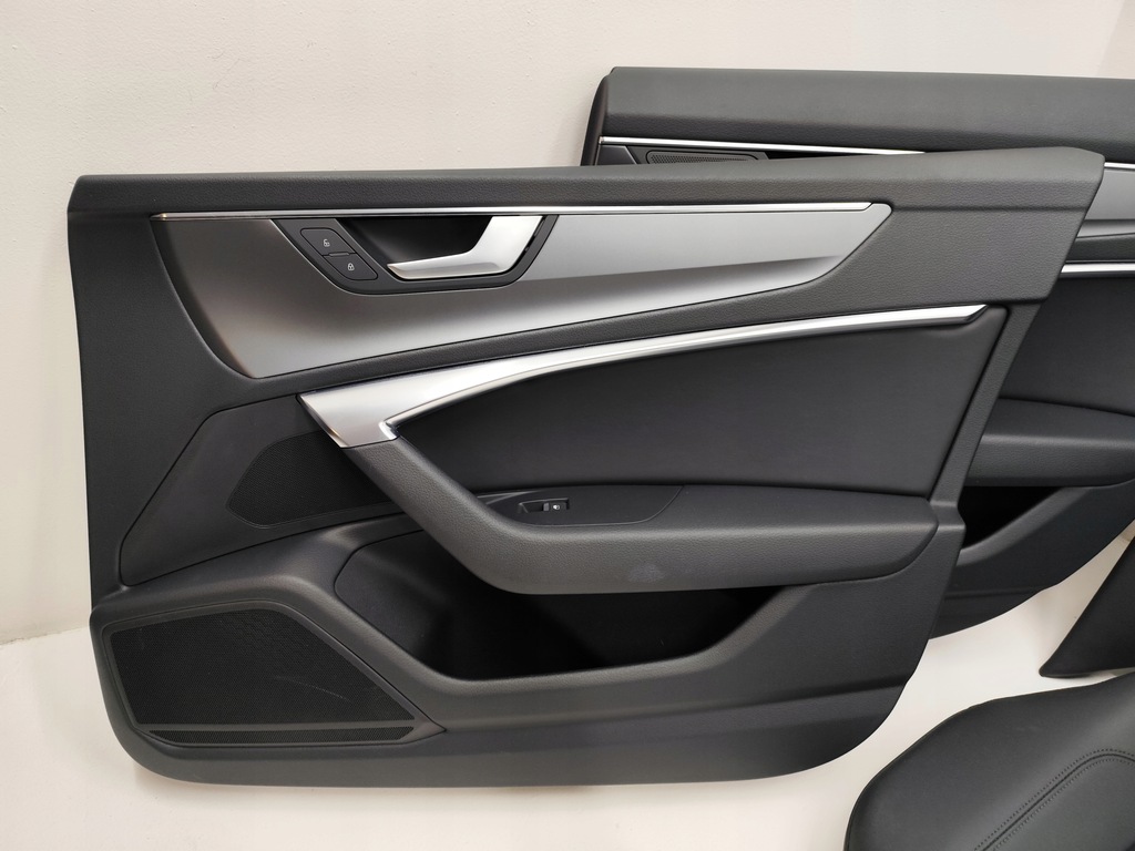 фото №13, Audi a6 c8 4k sedan сидіння заднє сидіння обшивки тунель шкіра комплект