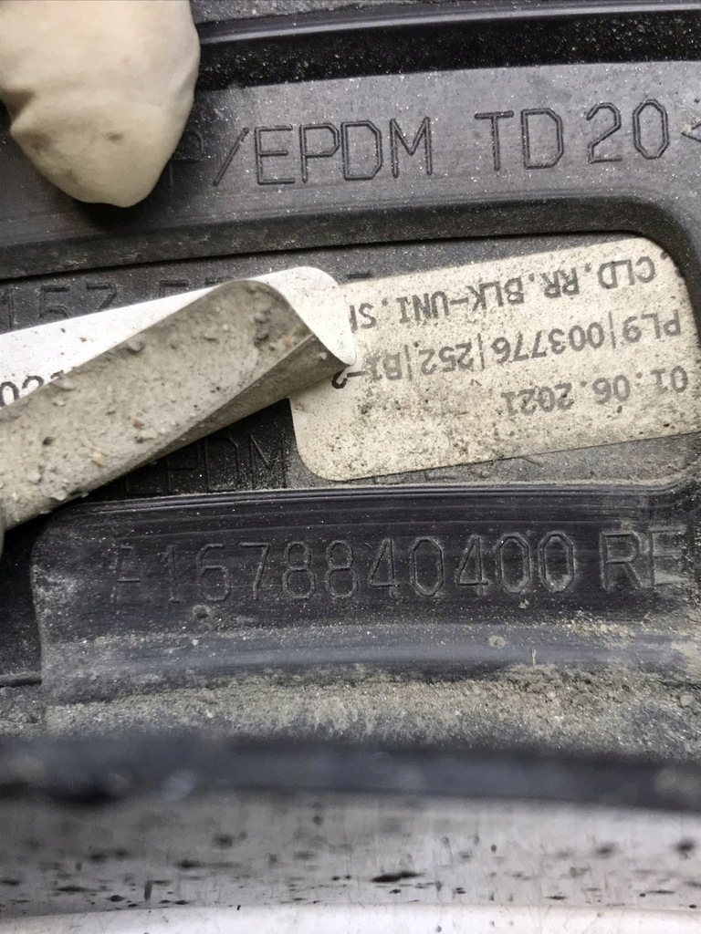 фото №9, Молдинг крила права задня mercedes gle w167 amg a1678840400 a1678800205