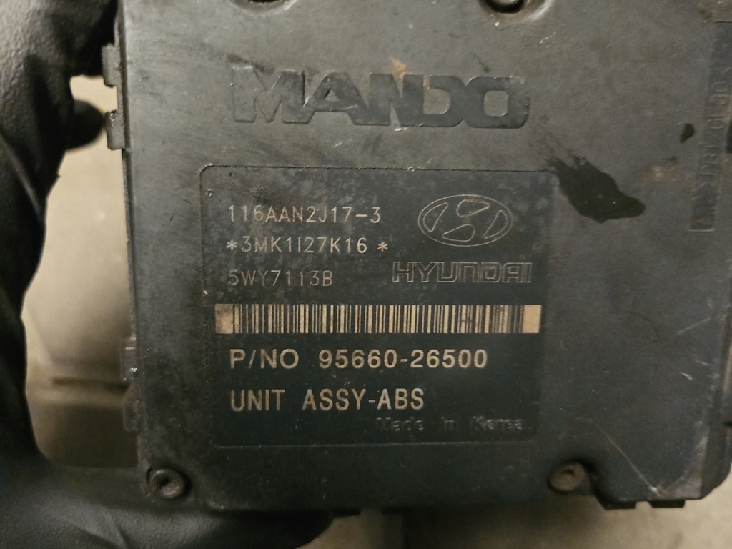 фото №8, Насос abs hyundai santa fe 95660-26500 58900-26150