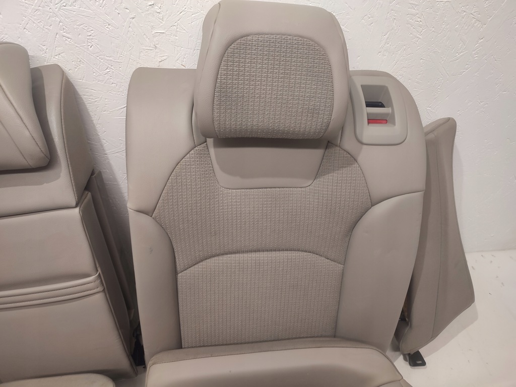 фото №9, Заднее сиденье задняя комплект citroen c5 iii kombi beż полукожа 2008-2017