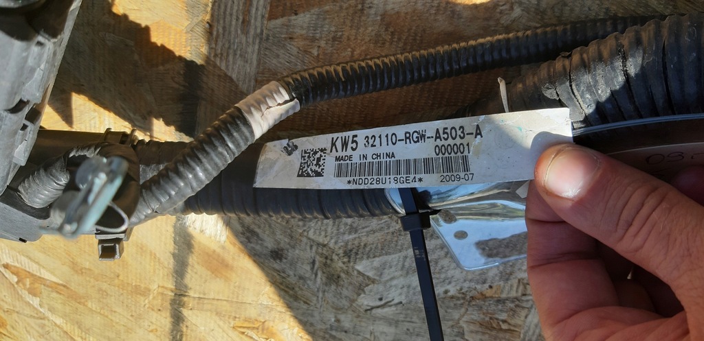 фото №8, Жгут двигателя 3.5 honda odyssey 2008 - 2010