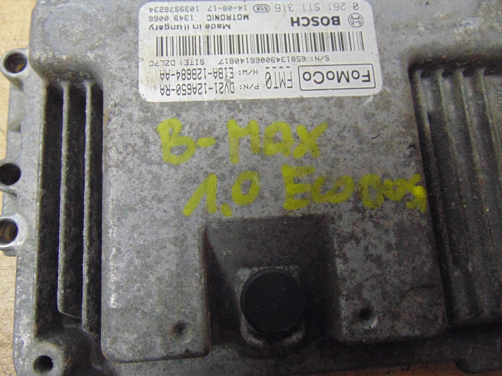 фото №8, Бортовой компьютер двигателя ford b-max 1.0 ecoboost