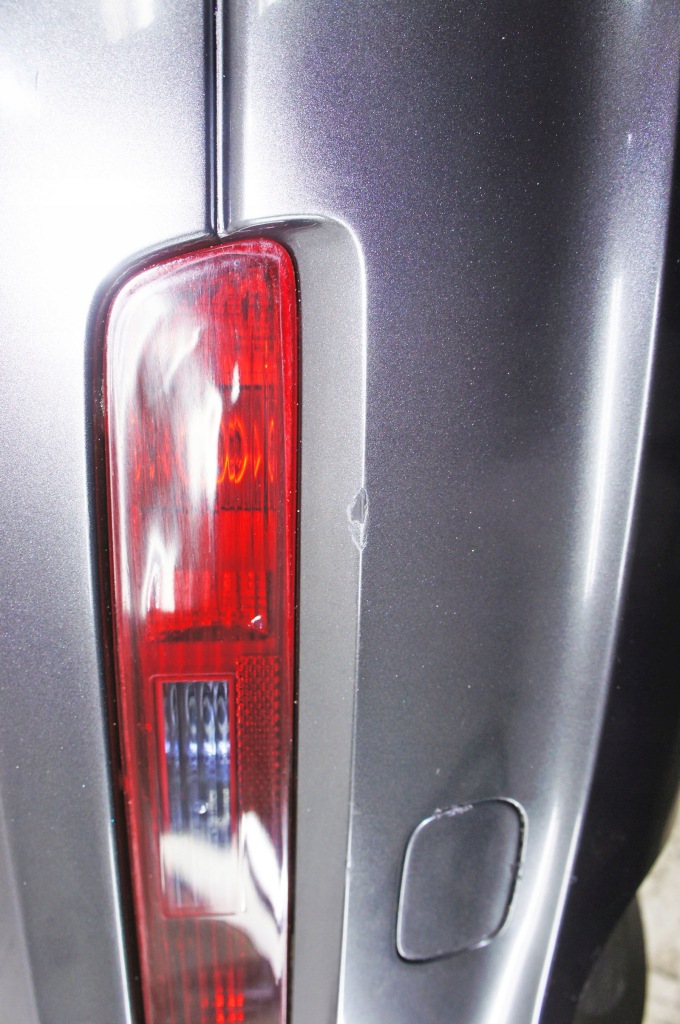 фото №8, Qk227 audi q7 4l ^ бампер задня задній daytona gray перламутр lz7s