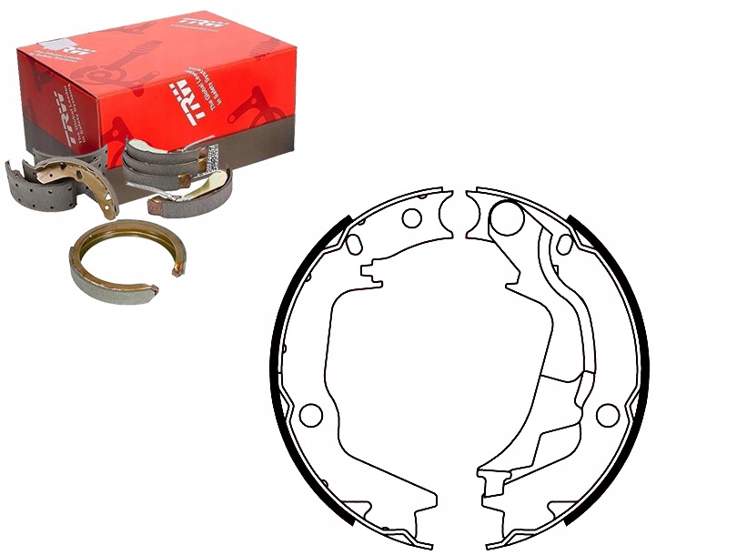 фото №1, Trw тормозные колодки тормозные hyundai getz sonata xg 98-10