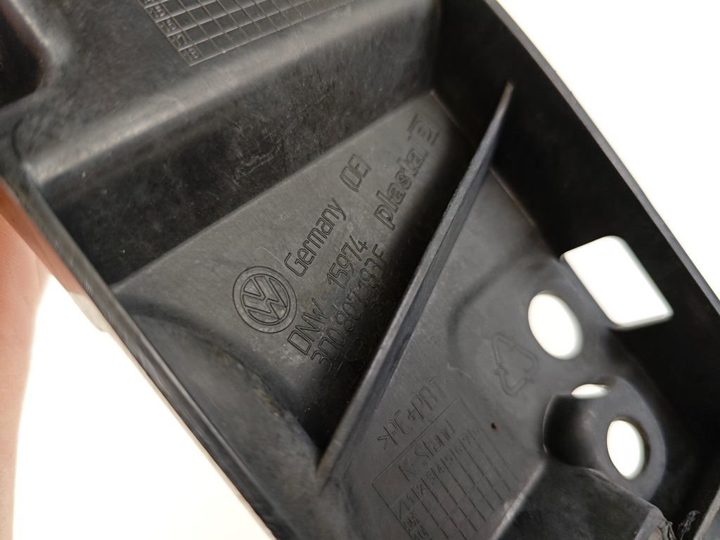 фото №12, Vw phaeton напрямна кронштейн бампера лівий перед 3d0807183e