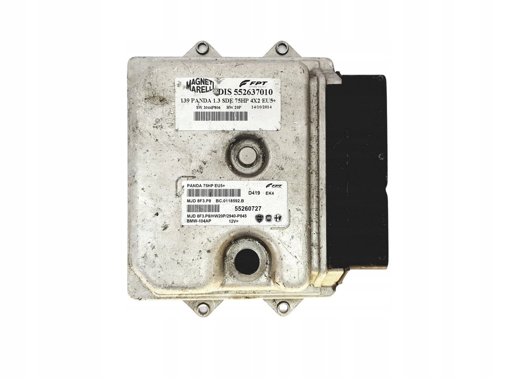 фото №1, Бортовий комп'ютер fiat panda 1.3 mjd 8f3.p8 скинутий czys