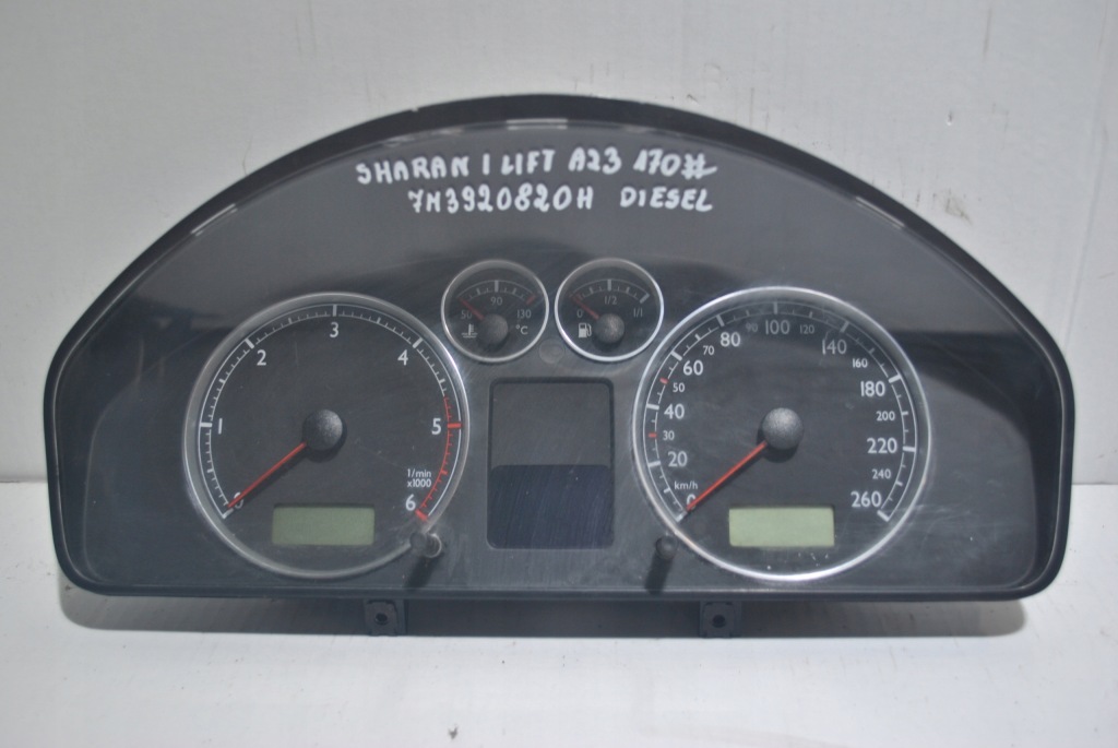 фото №1, Счетчик приборы vw sharan i lift 7m3920820h