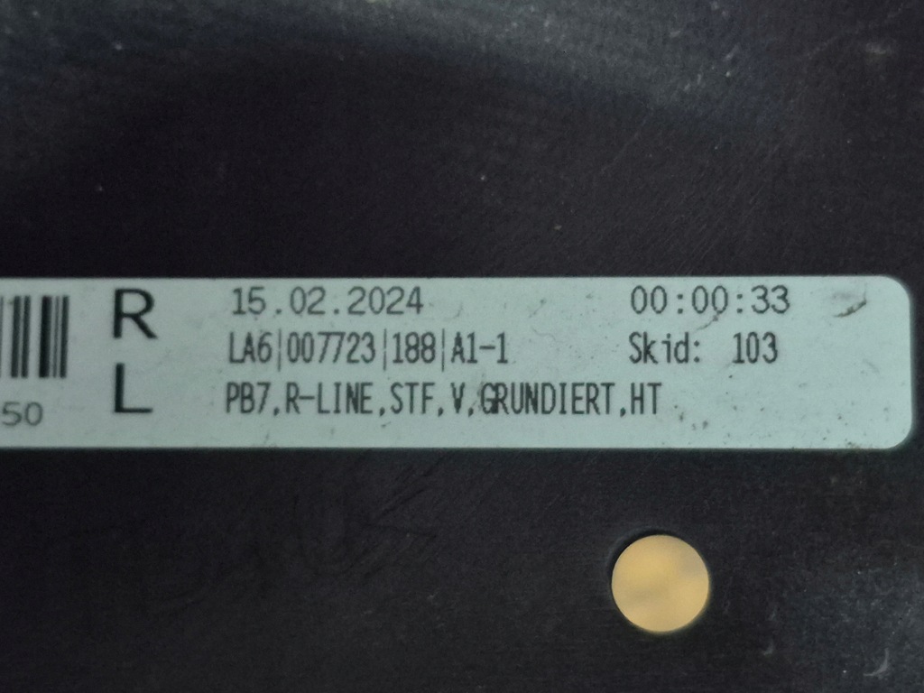 фото №12, Vw passat b-7 b7 3aa r-line бампер передний перед