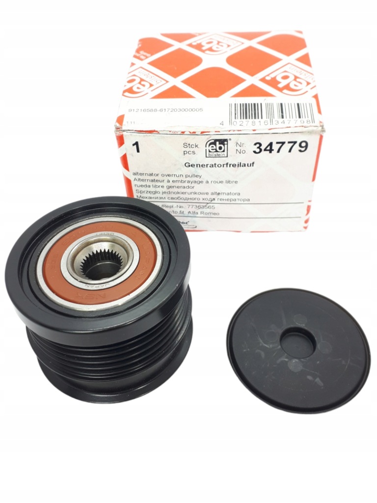 фото №1, Зчеплення генератора febi alfa romeo 159 brera spider 1.9 jts 2.2 jts