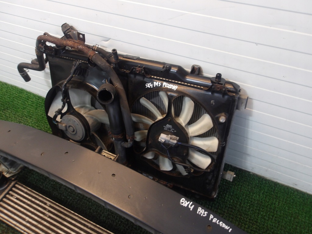 фото №4, Suzuki sx4 sedici 06-13 1.9 ddis радіатор вентилятор інтеркулер балка kpl
