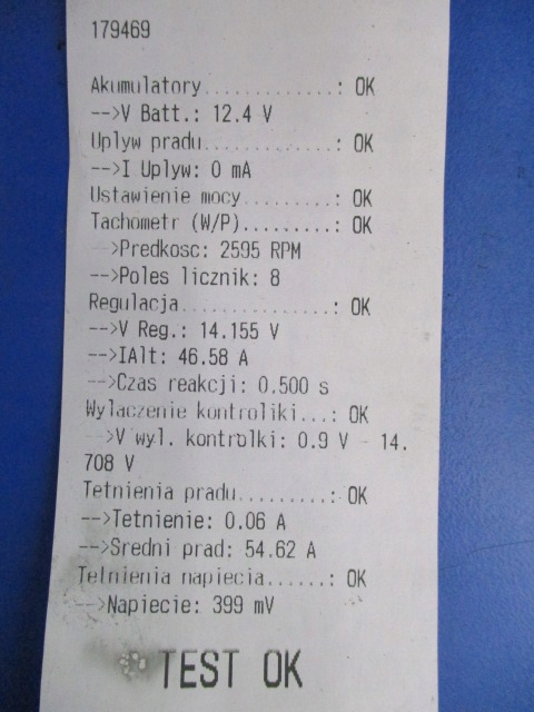 фото №6, Skoda felicia 1.6 генератор 0123310001 проверенный