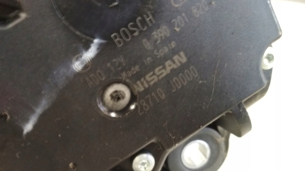 фото №8, Моторчик дворники крышки задняя nissan qashqai j10