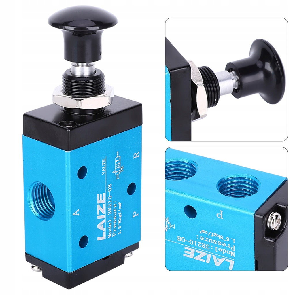 фото №10, Dwupozycyjny клапан воздуха trójdrogowy клапан управляющий