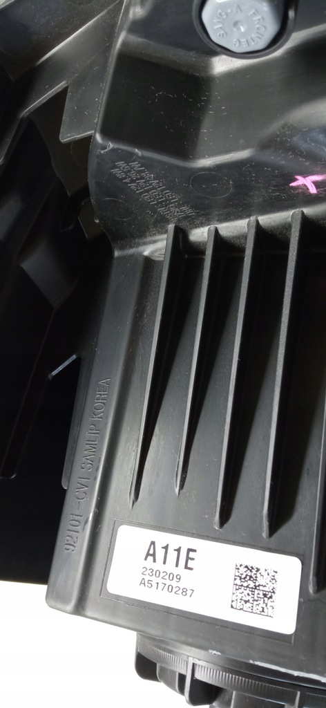 фото №16, Kia ev6 ev-6 21- лампа фара левый перед full led 92101-cv1 europa оригинальный номер