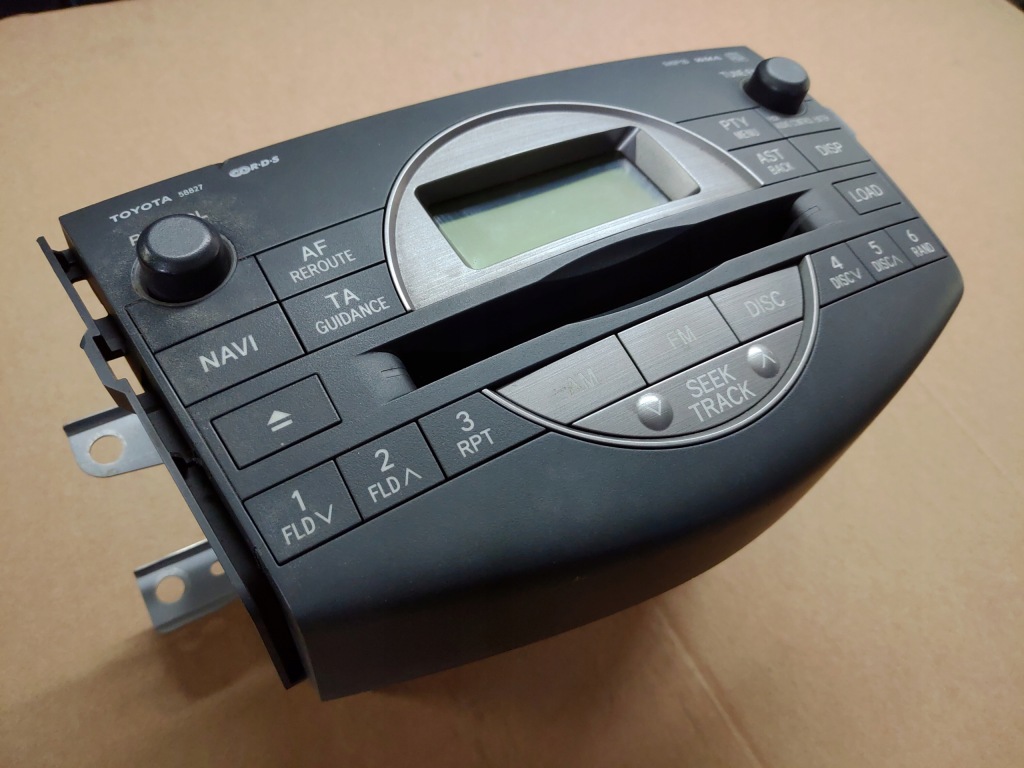 фото №4, Радиопроигрыватель радио заводской cd mp3 toyota rav4 iii lata 2005-2010