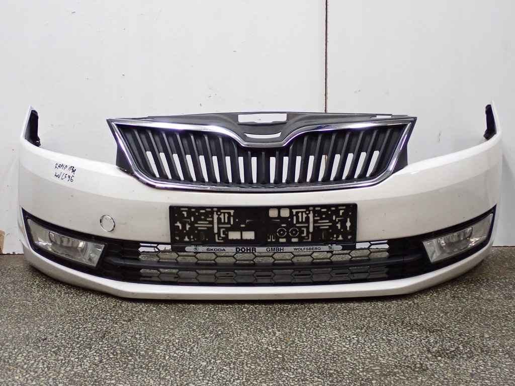 фото №7, Kompletny перед капот лампы бампер europa skoda rapid lf9e 1.2 tsi 13r
