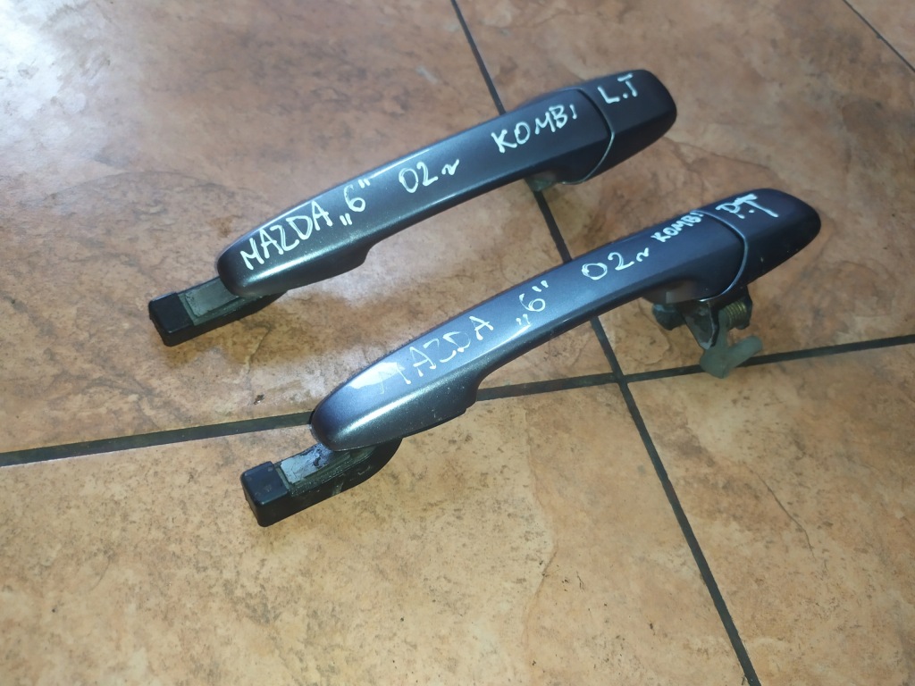 фото №4, Ручка дверь правый левый задняя mazda 6 2.0citd 02 kom