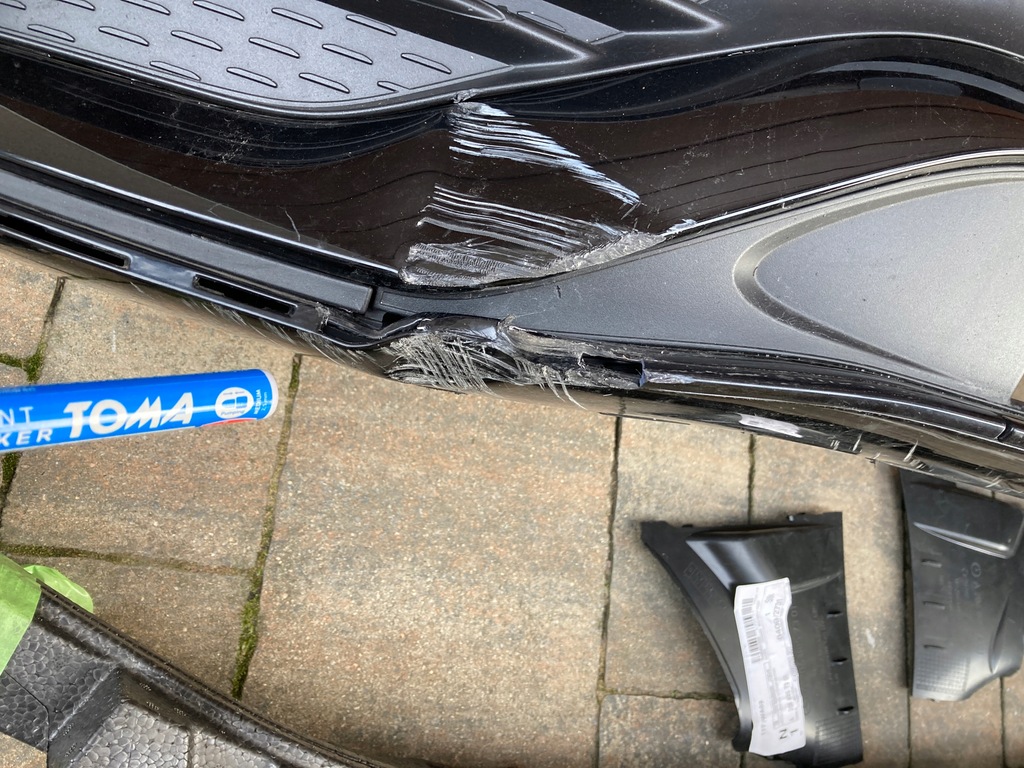 фото №7, Mercedes c klasa 206 w206 amg бампер передний