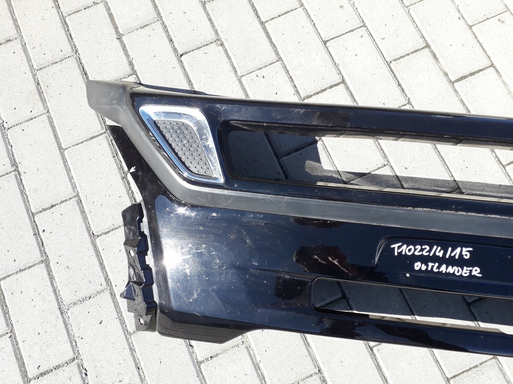 фото №10, Outlander 3 iii lift 18- бампер передній накладка