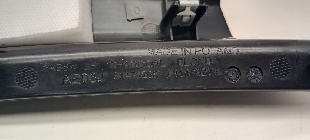 фото №3, Оригинальная молдинг защита стойка левый задняя volvo v60 ii