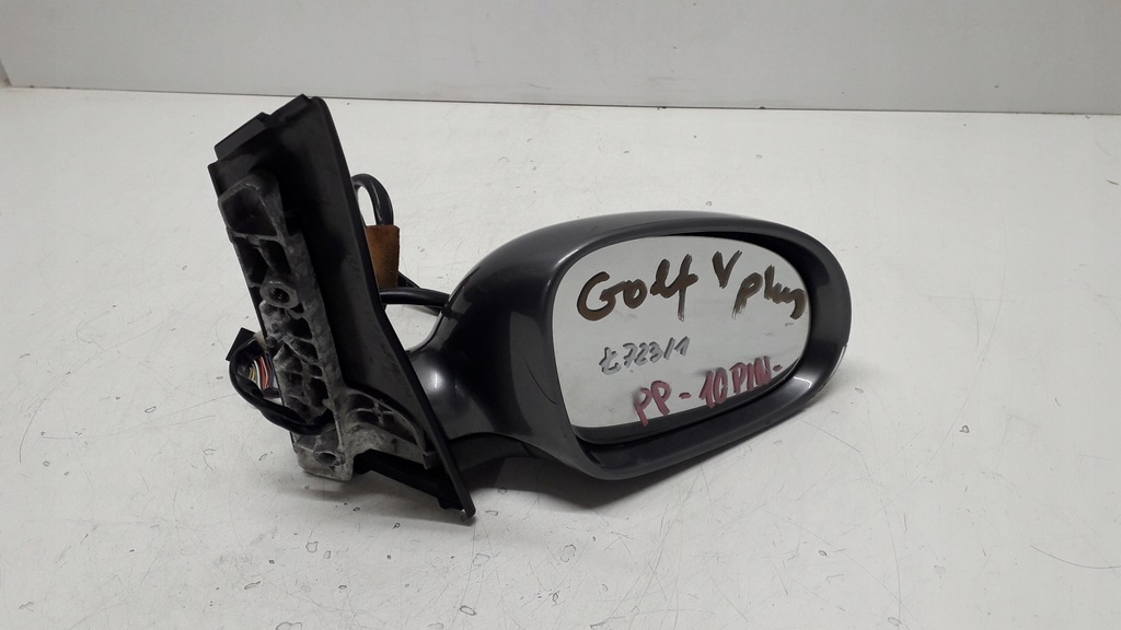фото №1, Vw golf 5 v plus зеркало правое 10pin