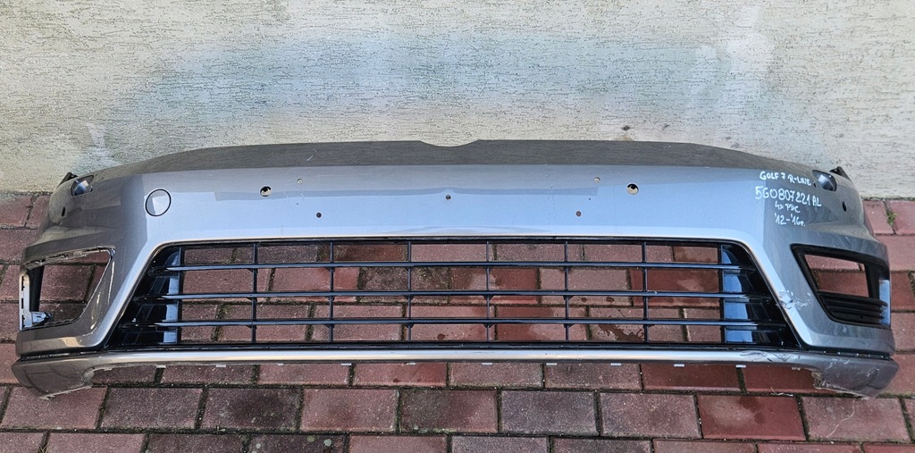 фото №1, Vw golf r-line vii 7 12-16 бампер передний 5g0807221al