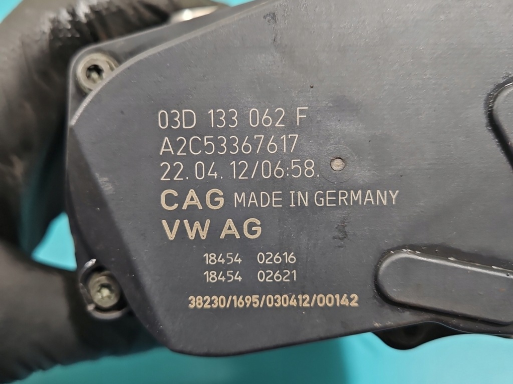 фото №8, Дроссельная заслонка skoda fabia ii 03d133062f 1.2 12v