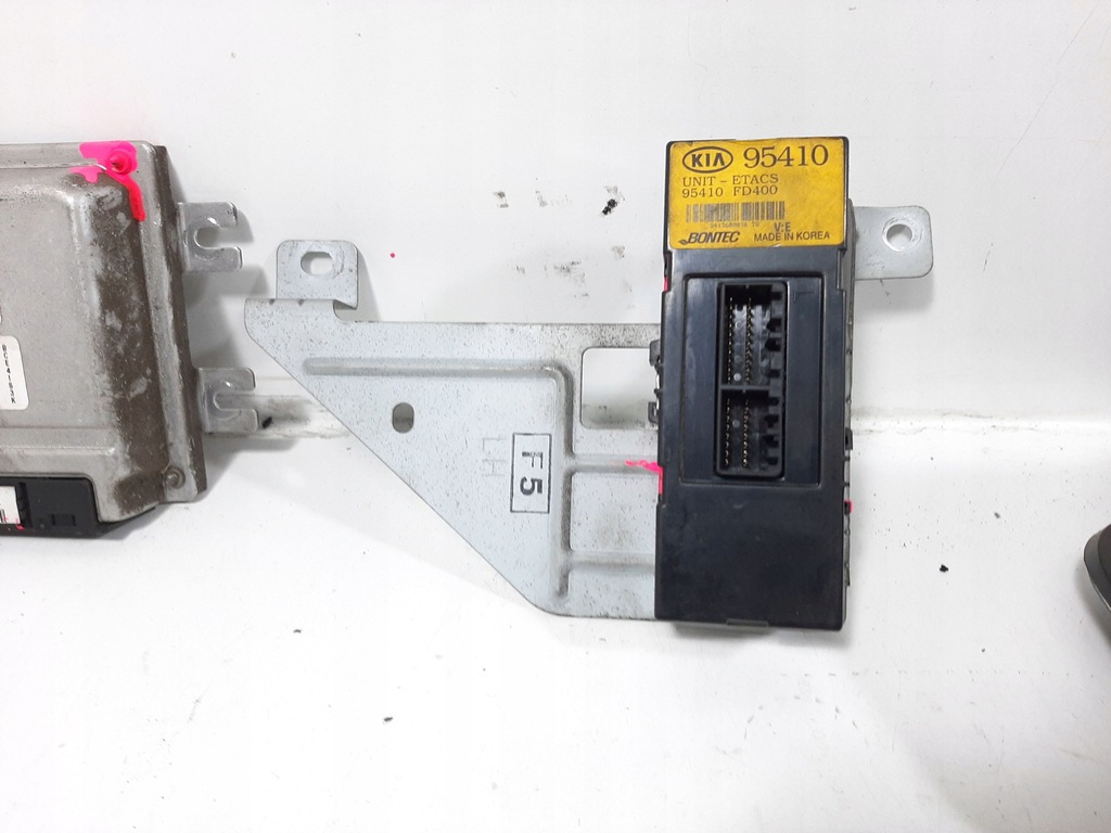 фото №8, Kia rio i sedan lift 1.3 8v 04r набор стартовый блок управления двигателя 5wy5712a