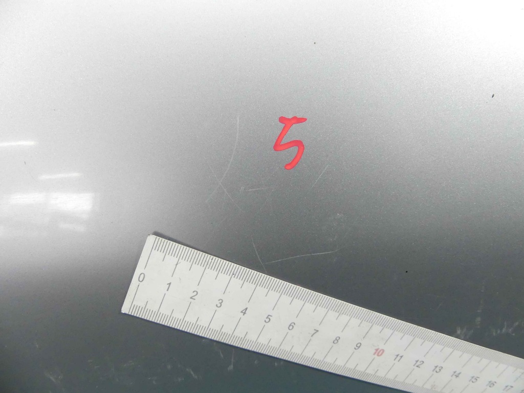 фото №7, Дверь задняя правое peugeot 206 kombi серебристый ezr