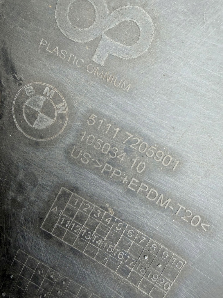 фото №11, Бампер bmw x5m e70 2010 оригінал kompletny ні клеєний m-power