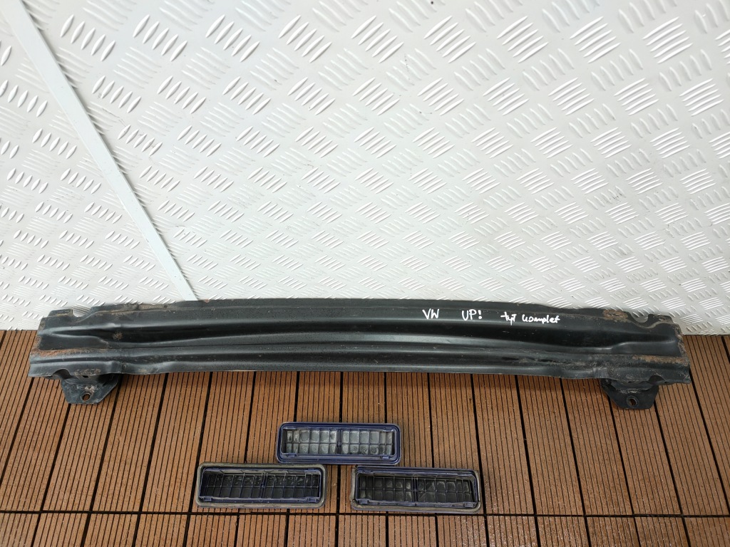 фото №15, Vw up 11-20 5d крышка багажника задняя бампер лампы балка цвет lb7w комплект оригинальный номер