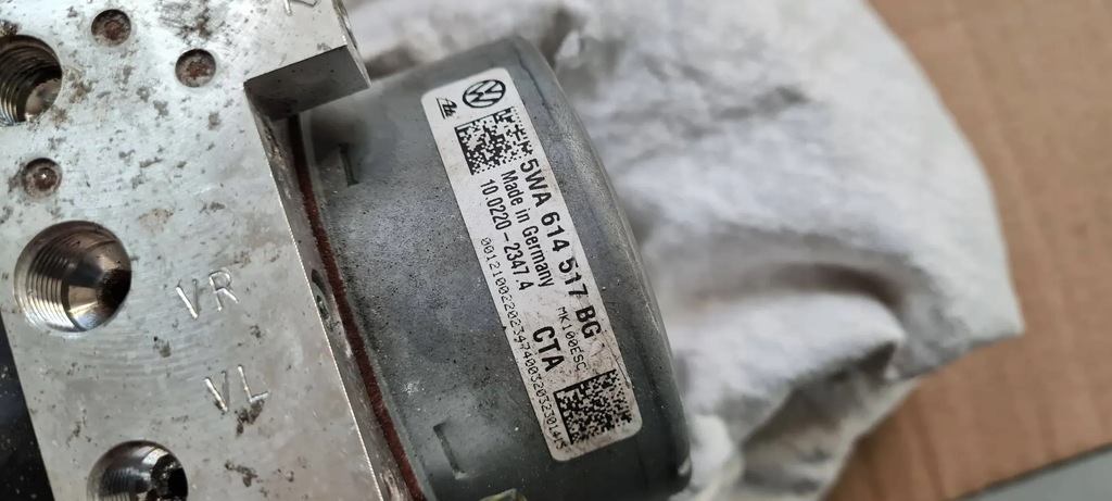 фото №5, S3 8y a3 насос тормозная abs блок управления 2.0 tfsi 5wa614517bg