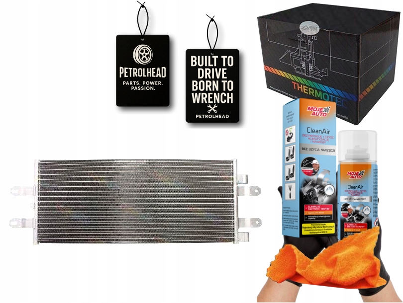 фото №1, Конденсатор кондиціонера scania g r 10.07- thermotec #petrolhead pro+ kit9