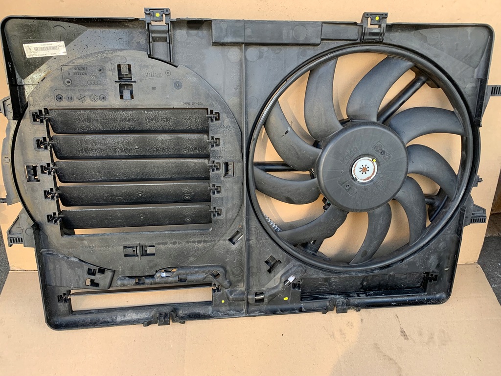 фото №4, Вентилятор корпус радиатора audi q3 2011-15