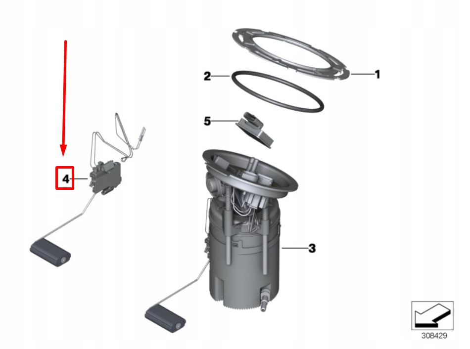 фото №10, Датчик рівня пального bmw x4 f26 7285450 16117285450