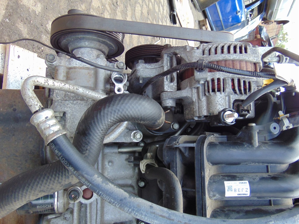 фото №10, Двигатель mazda 2 de dh demio iii 2007r- 1.3 бензин zj europa