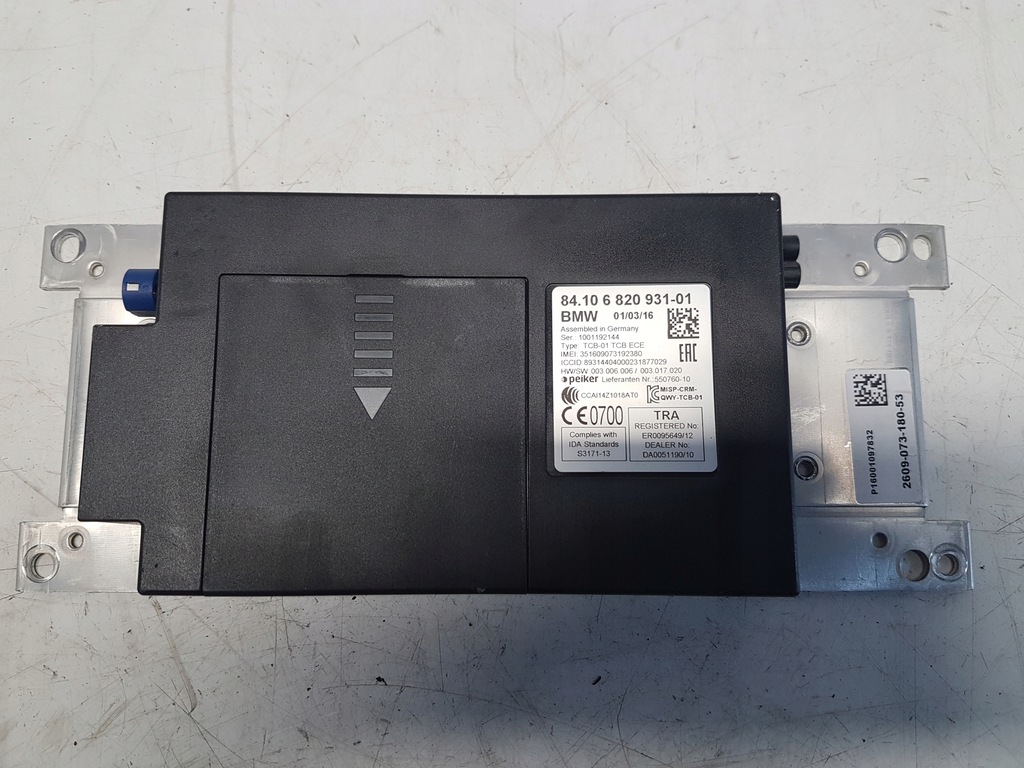 фото №1, Bmw x1 f48 модуль блок керування telematic bluetooth