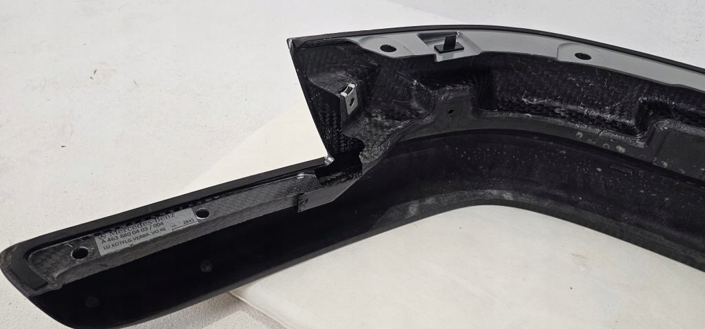 фото №13, Молдинг крила правий перед mercedes g63 amg 4x4 w463 lift карбон